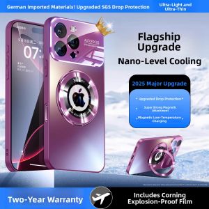 PASIMI | Magnetic Full-Cover Support Case for iPhone 17 Pro Max & iPhone 17 Pro Thin Heat Dissipation