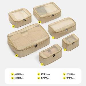 DIHUANTUO | Travel Compressible and Expandable Organizer Six-Piece Set