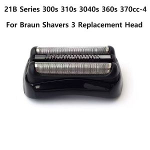 21B Series 3 Replacement Head for Braun Electric 300s 310s 3040s Shavers Foil & Cutter Replacement 360s 370cc-4 3080s 3090s