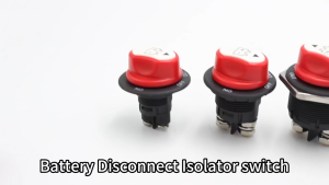 สวิทช์คัตออฟแบตเตอรี่ DC12V 24V 50A 100A 200A 300A สวิตช์หมุนตัดไฟ ใช้กับรถยนต์ เรือ มอเตอร์ไซค์ รถบรรทุก ปลอดภัย ติดตั้งง่าย