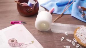 Transparent Wave Curtain Tape Hooks Pleat Tape Set for Curtains Drape Ripple Fold Drapery