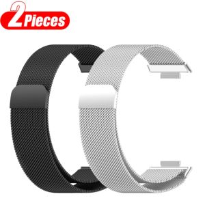 Milanese Loop Strap for Huawei Watch Fit 5pro/5/4/4pro Band Correa Metal Magnetic Bracelet for Huawei Watch Fit3/2/1 Accessories
