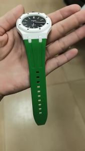 Luxury Modification Kit For Swatch X AP Royal POP PC Watch Case + Silicone Strap Pocket Changer To Wristwatch Accessories