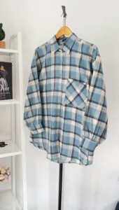 Kemeja Flanel Wanita Kotak-Kotak: Spesifikasi & Ukuran