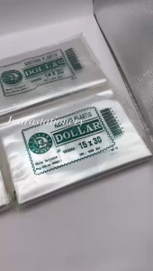 Plastik Dollar 15x30 100 pcs Ketebalan 0.1 / Kantong Plastik Sedang