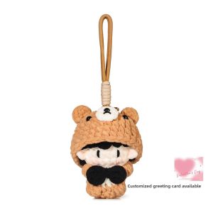 Bear Soft Candy Bag Charm Support Material Pouch Decoration Finished Product Field Yuxin Ning Gift for Friends