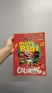 Cocomelon - Move To The Beat Coloring Book