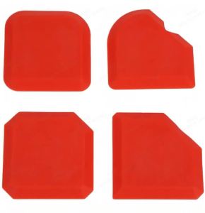 4pcs/set Silicone Sealant Remover Smoother Finisher Scraper Cleaner Caulking Tool Kit
