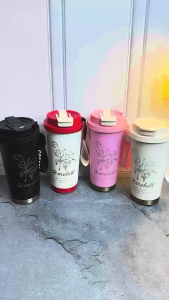 Tumbler Stainless Steel SUS 316 Termos Kopi 550 ML Gelas Vacuum Tahan Panas dan Dingin
