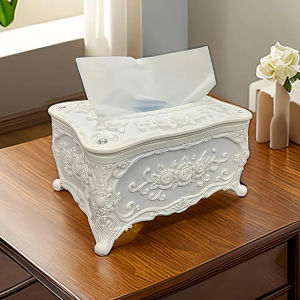 กล่องทิชชู่สไตล์ยุโรป กล่องสกัดทิชชู่ในห้องน้ํา ชุดผ้าเช็ดปากโรงแรมและร้านอาหาร ที่เก็บสกัดเนื้อเยื่อในครัวเรือน