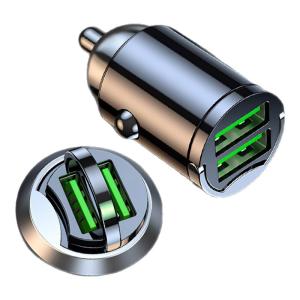 JUMU | Đầu Sạc Xe Hơi Đôi USB Nhanh