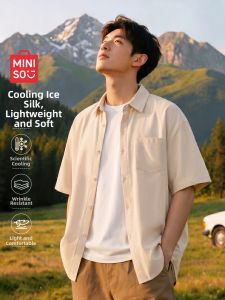 Miniso | Cool & Lightweight Men Shirt Ice Silk