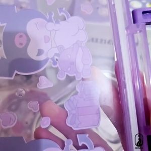 Kotak makan Stainless murah SUS 304 Motif Sanrio Disney Anti tumpah 1000 ml Free Sendok