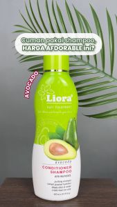 LIORA Natural Shampoo (Avocado) - 600ML | Shampo Penambah Volume Rambut