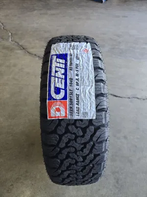 ยางรถยนต์ 30×9.50R15 ยี่ห้อ Deenti รุ่น AT ยางใหม่ ผลิตไทย ปี25