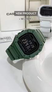 Casio Standardนาฬิกาข้อมือ สายเรซิ่น รุ่น W-218W-218HW-218HBW-218HD (W-218H-1AW-218H-2AW-218H-3AW-218H-4BW-218H-4B2W-218HD-1AW-218HB-3AW-218H-1B)