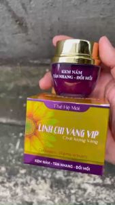 Kem Nám  Tàn Nhang Đồi Mồi Linh Chi Vàng Vip Thế Hệ Mới 20g