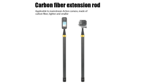 3M/1.5M Ultra-Long Carbon Fiber Camera Extension Stick Invisible Selfie Stick Portable For Insta360 X4 X3 One X2 