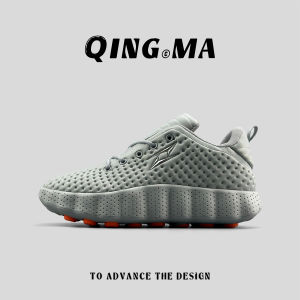 QING_MA | Fashionable Breathable Anti-Slip Thick Sole Sport Shoes