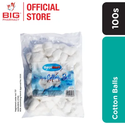 Hospiguard Cotton balls 100s