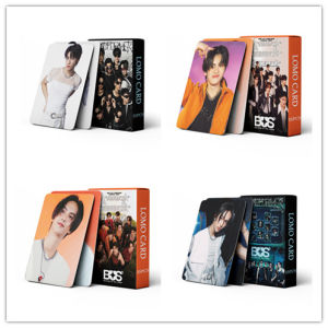 55 Postcards BUS Because of You I Shine Concert Creative Cultural Gift Festival Supplies Character Pattern