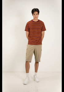 Skechers Men Urban Outdoor Short Sleeve Tee - SL325M398-05LH Lelaki