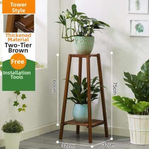 Multi-layer Simple Balcony Flower Rack Plant Stand