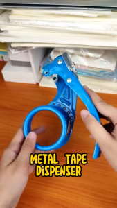Tape Dispenser Metal/Plastic Tape Cutter Packaging Tape Dispenser Heavy Duty Sealing Tape Holder