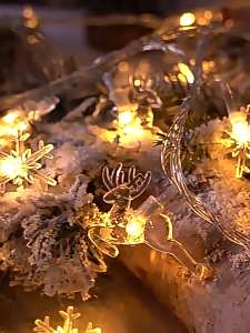 Christmas decorations lanterns ornaments pendants stickers wrapping paper hairpins horn lamps gifts