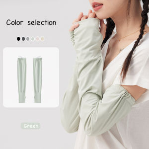 Universal Neutral Large Elasticity Sun Protection Sleeve Covers for Driving Summer Ice Sensation UV Protection Couples Fashion