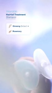 Wardah Shampoo & Conditioner | Daily Fresh Hairfall Treatment Anti Dandruff Nutri Shine (BPOM)