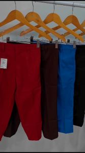 Celana Panjang Sekolah SD/MI Kain Japan Dril Grade A