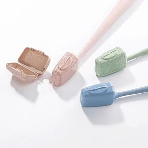 4 Hộp Đựng Bàn Chải Đánh Răng Di Động Vỏ Bảo Vệ Du Lịch Cho Bàn Chải Đánh Răng - Phụ Kiện Vệ Sinh Răng Miệng