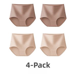 miiow | Pure Cotton High Waist Antibacterial Womens Underwear Triangle Shorts No Trace Comfortable Fit Summer New Style MiiOW Cat Person