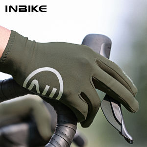 INBIKE Thermal MTB Gloves for Men And Women Touch Screen Compatible Outdoor Cycling Gloves Sports Fitness for Autumn And Winter
