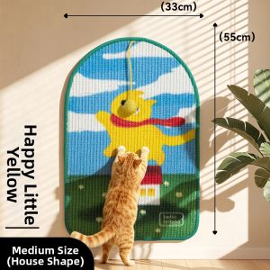 HELLOLEIBOO | Wear-Resistant Scratchproof Cat Scratching Board For Wall