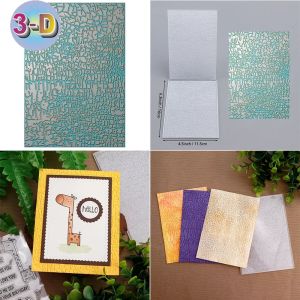 3D Embossing Folder Blooming Flower Wall Star Pattern Background For Adding Textured Detail To Paper Crafting DIY Project Making