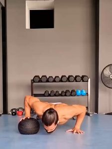 สแลมบอล ผิวปุ่ม ลูกบอลทุ่ม ออกกำลังกาย บอลกำลังกายฟิตเนสลูกบอลทุ่มน้ำหนัก Slam Ball 4KG - 10KG