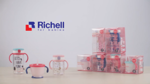 Richell T.L.I Straw Cup 200ml