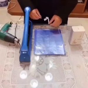 100pcs Heat Shrink Film PVC Shoe Shrink Wrap Industrial Heat Shrink Bag for Shoe DVD/CD Candle