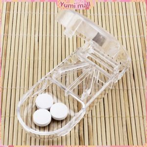 ส่งฟรีส่วนลดที่ตัดยา ที่ตัดยาเม็ด กล่องใส่ยา กล่องแบ่งยา ตลับใส่ยา ที่แบ่งยา ตลับใส่ยา ตลับยาครอบครัว การเดินทาง สุขภาพ ความปลอดภัยของวัสดุ