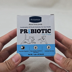 Aniamor Pet Supplements Prebiotic & Probiotic for Pets 1g x 20 sachet