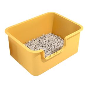 Bồn Rác Cát Cho Mèo Lớn Mở Chống Trượt Chống Mùi Cỡ Lớn Cỡ Lớn Dùng Cho Mèo Con Bồn Rác Cát Cho Mèo