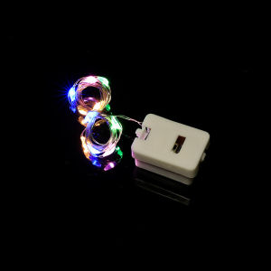 ไฟ LED Fairy ปุ่มแบตเตอรี่ Light String คริสต์มาสงานแต่งงานปีใหม่ห้องนอนห้องนั่งเล่นตกแต่งสวน Garland