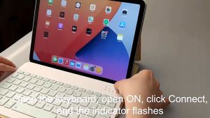 Bàn phím và chuột không dây GOOJODOQ Bluetooth 3 IN 1 10 Inch Bộ Không Dây Chuột Nhẹ Di Động Cho iPad Samsung Điện Thoại Xiaomi