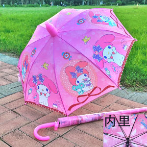 Childrens Long Handle Umbrella Automatic Safety Sunshade Rainproof Boys School Special Use Egg Character Party Theme Umbrella