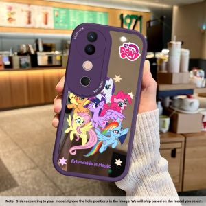 NAZHIMING | Cartoon Pattern Mirror Phone Case for Vivo Phones