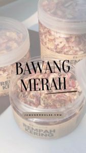 Bawang Merah Iris Kering - Shallot Flakes - Rempah Kering by Jamu Gendul 88