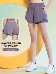 sui xin yu qie | Quick-Drying Anti-Exposure Straight Leg Sports Shorts