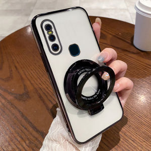 Vivo S1 Phone Case Full Cover Shockproof Silicone Mens Womens Protective Shell for Vivos1 Creative Luxury Glitter Stand Design